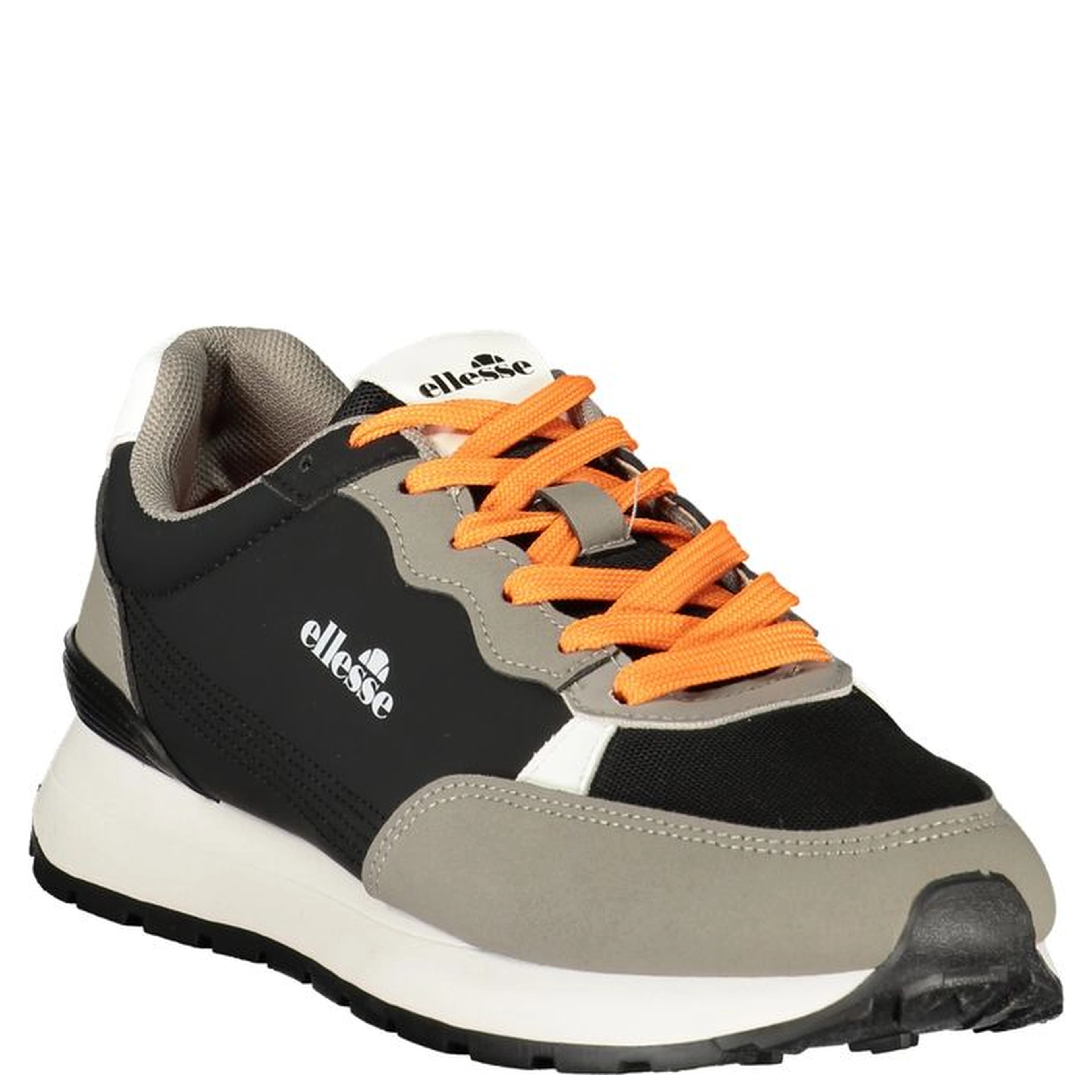 Gray Polyester Mens Sneaker