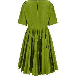 Bicolor Cotton Casual Dress