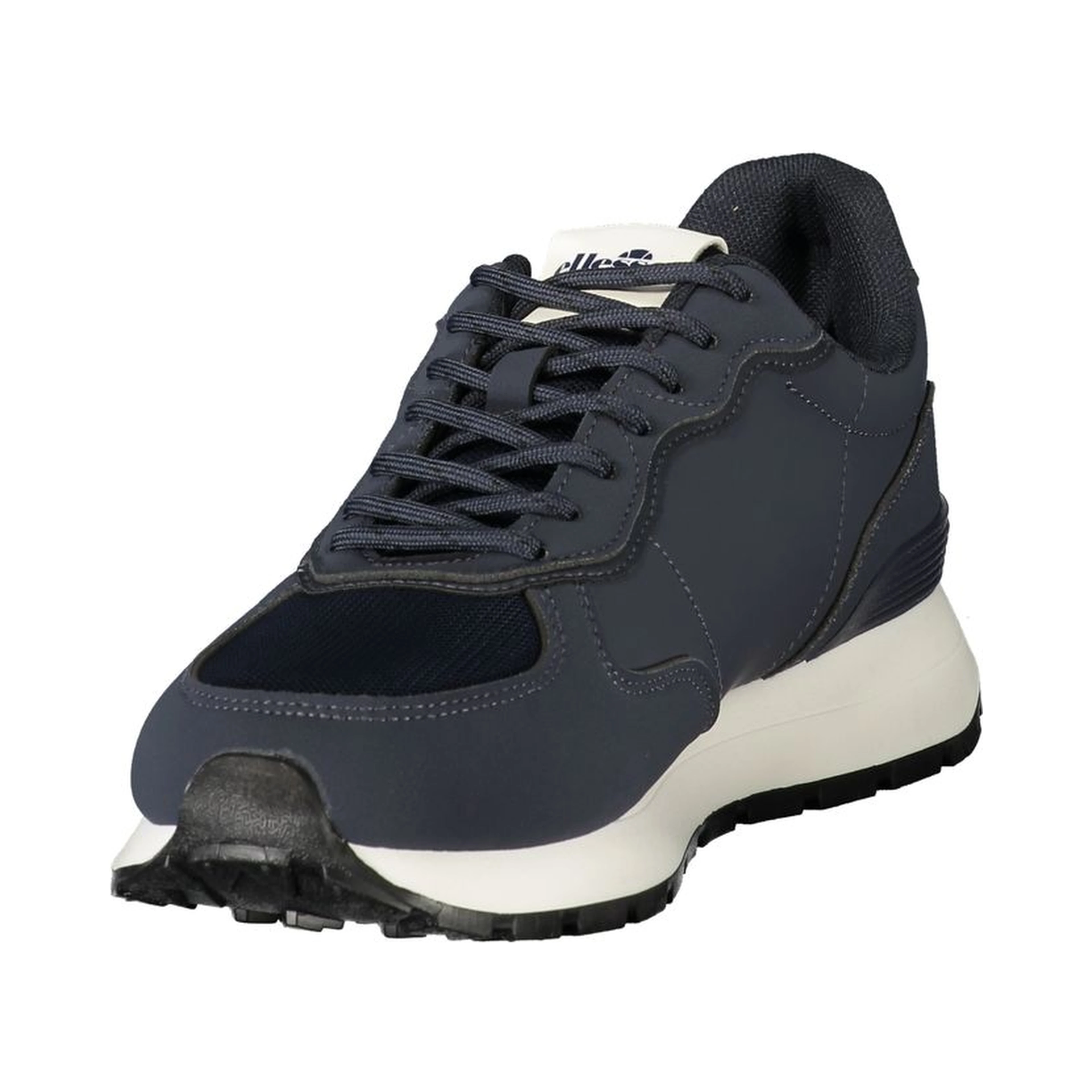 Blue Polyester Men's Sneaker