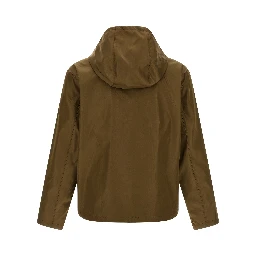 Bicolor Polyamide Shell Jacket