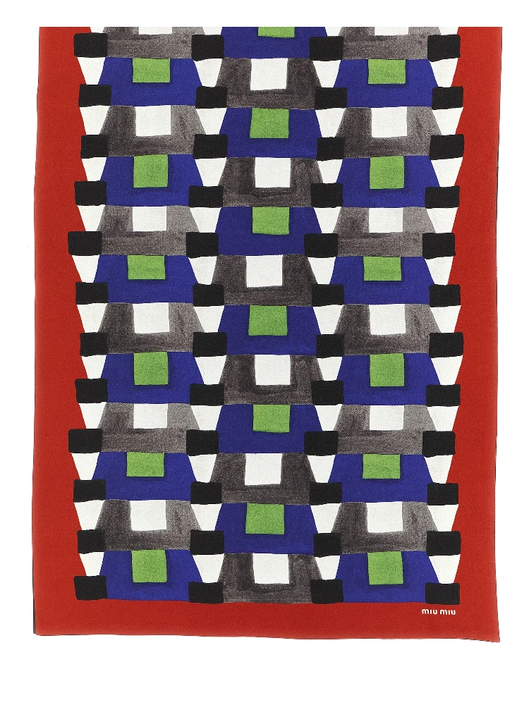 Multicolor Silk Scarf alternative