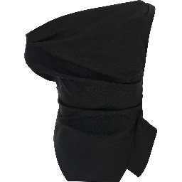 Black Viscose Tank Tops