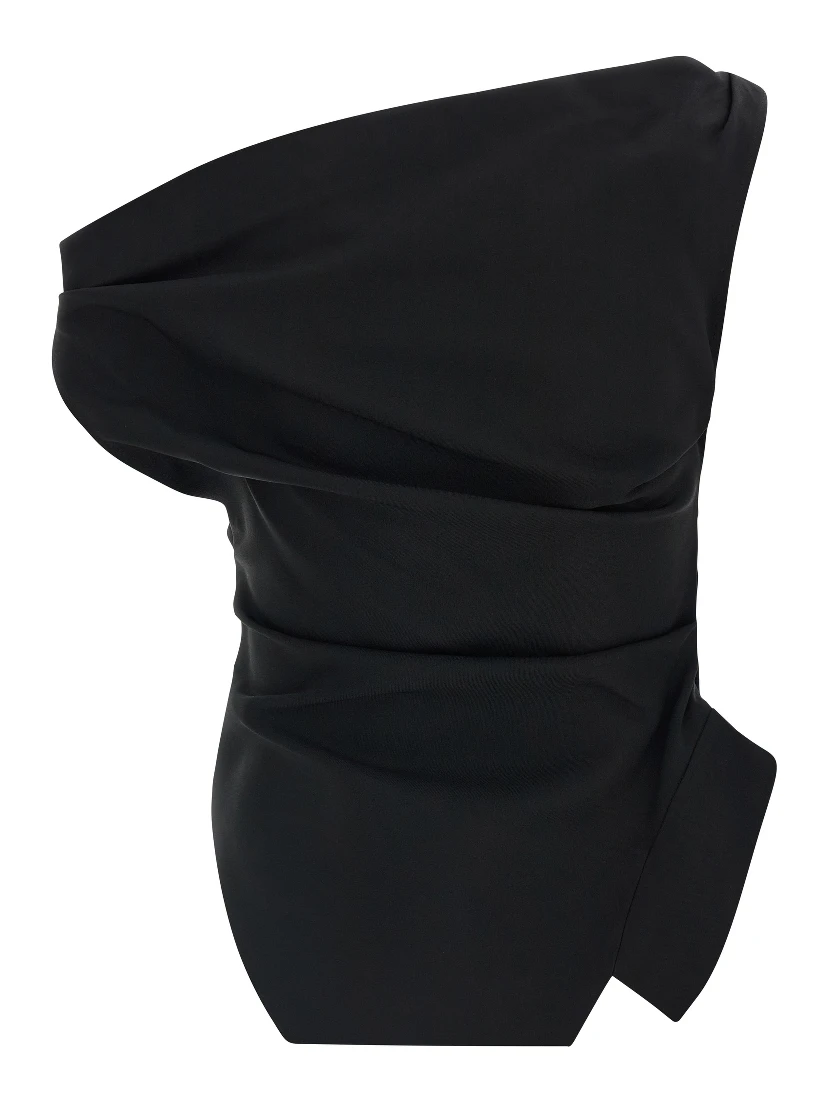 Black Viscose Tank Tops