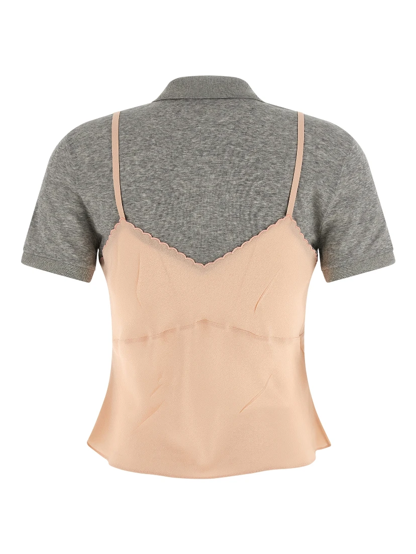 Multicolor Silk Shortsleeve Shirt