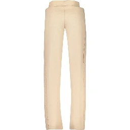 Beige Lyocell Womens Trousers