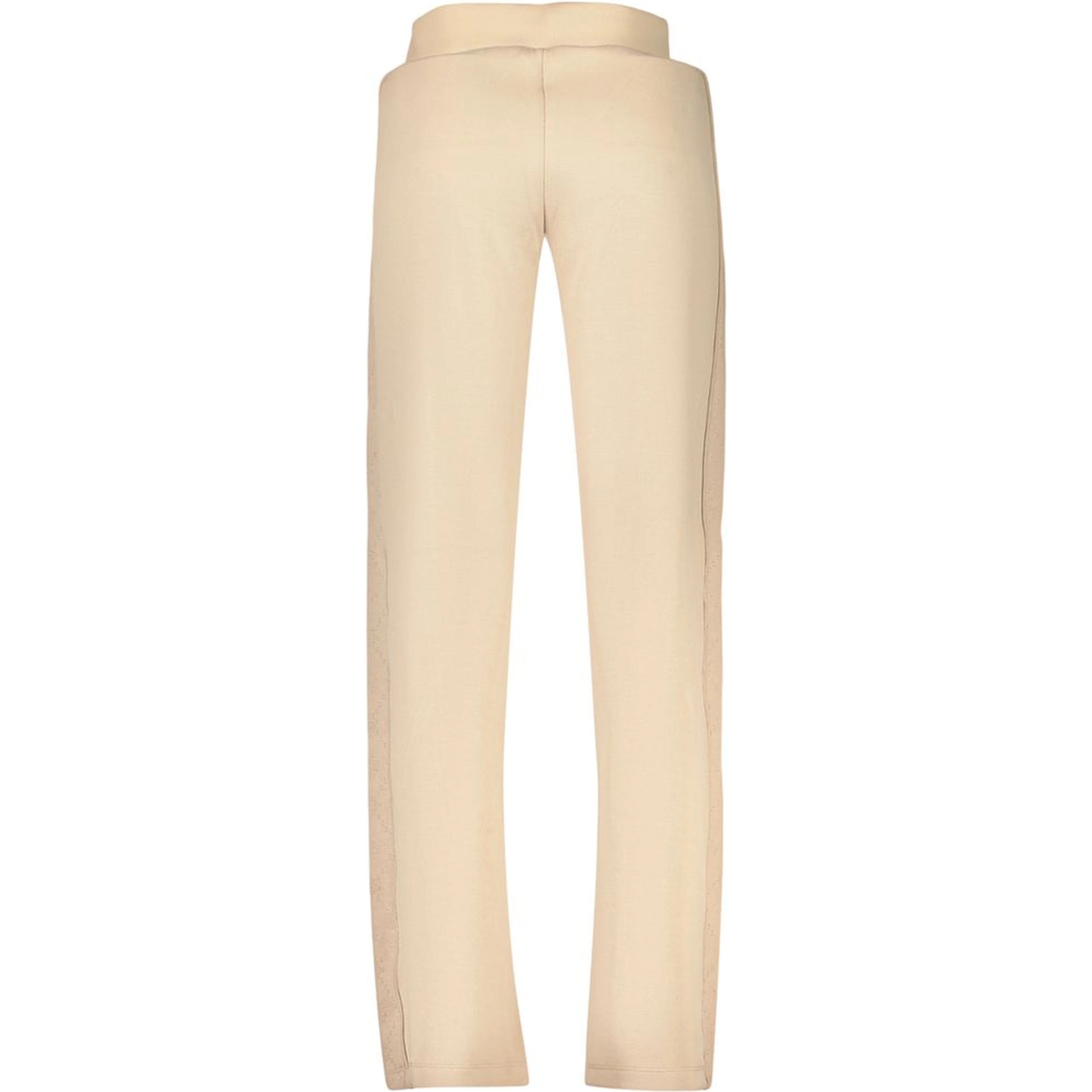 Beige Lyocell Womens Trousers