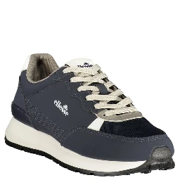 Blue Polyester Men's Sneaker