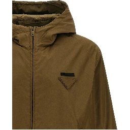 Bicolor Polyamide Shell Jacket