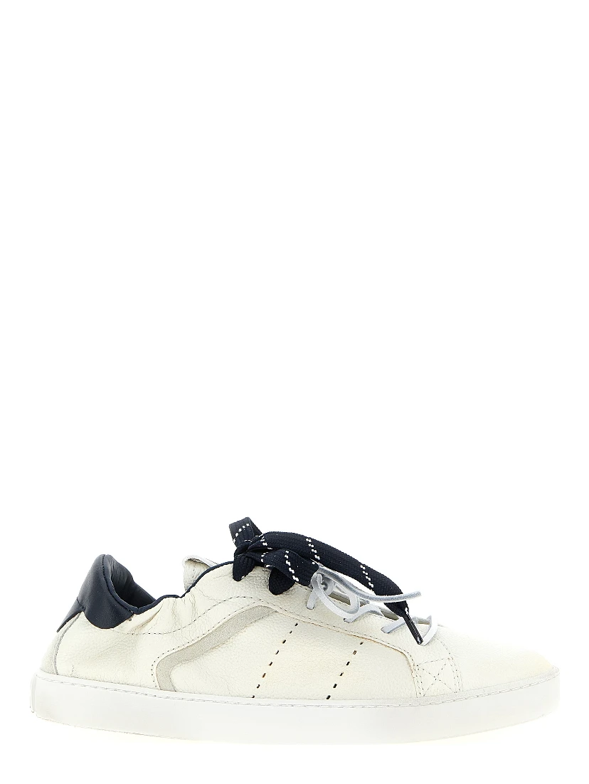 Blue Calfskin Sneakers