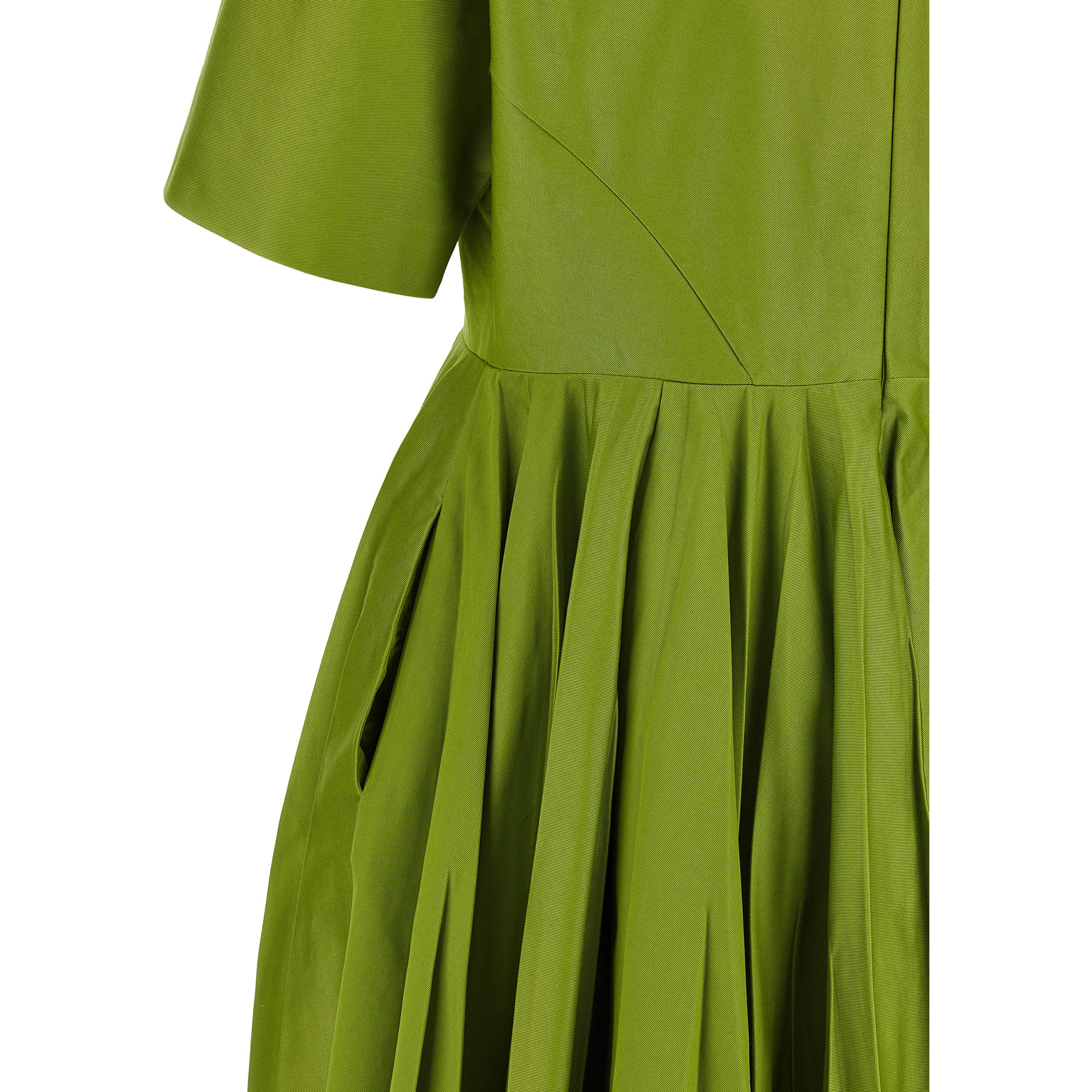 Bicolor Cotton Casual Dress