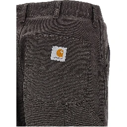 Brown Organic Cotton Casual Pants