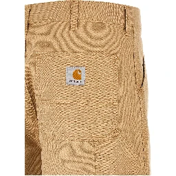 Brown Organic Cotton Casual Pants