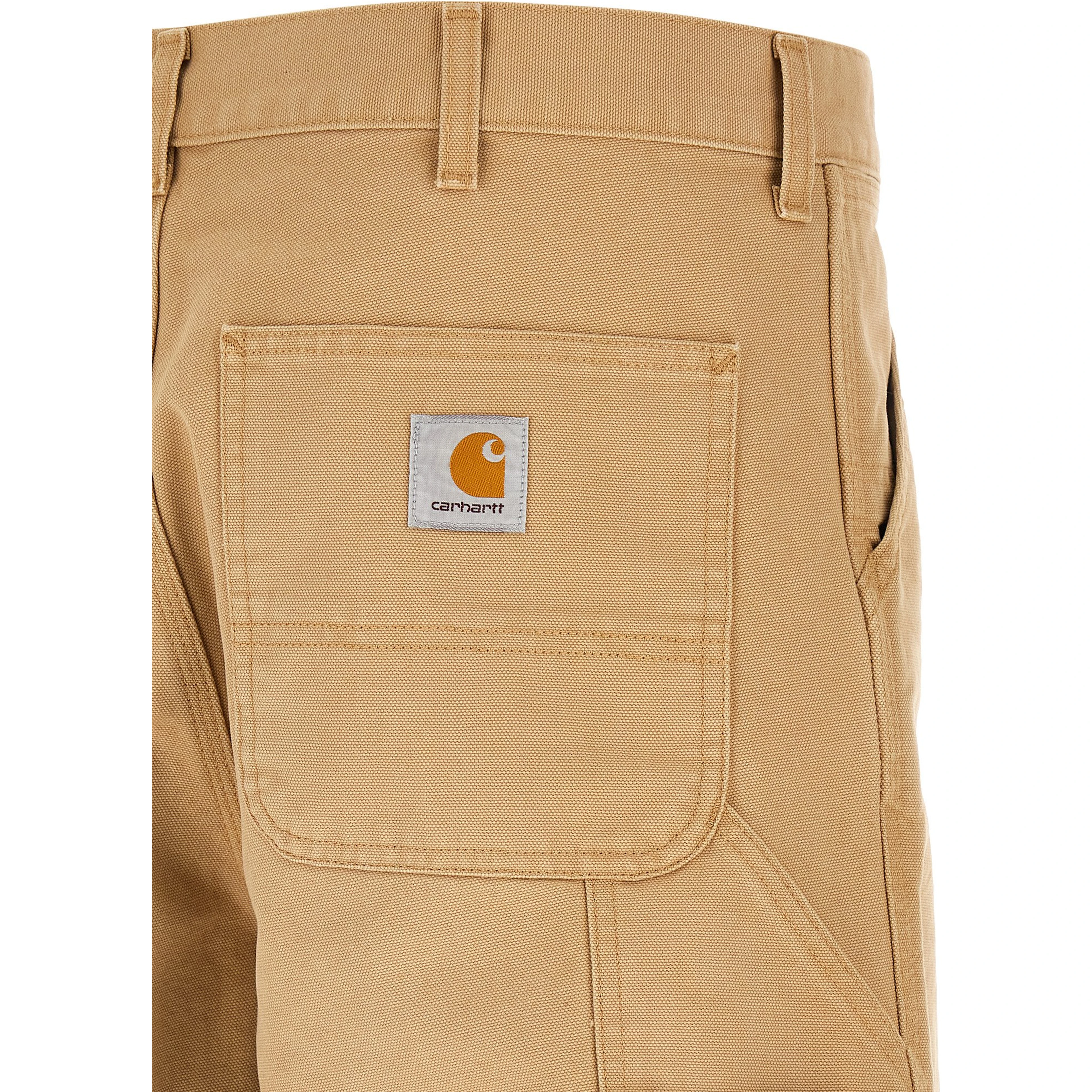 Brown Organic Cotton Casual Pants