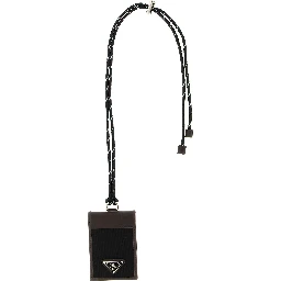 Black Recycled Polyamide Cardholder