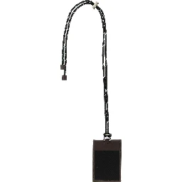 Black Recycled Polyamide Cardholder