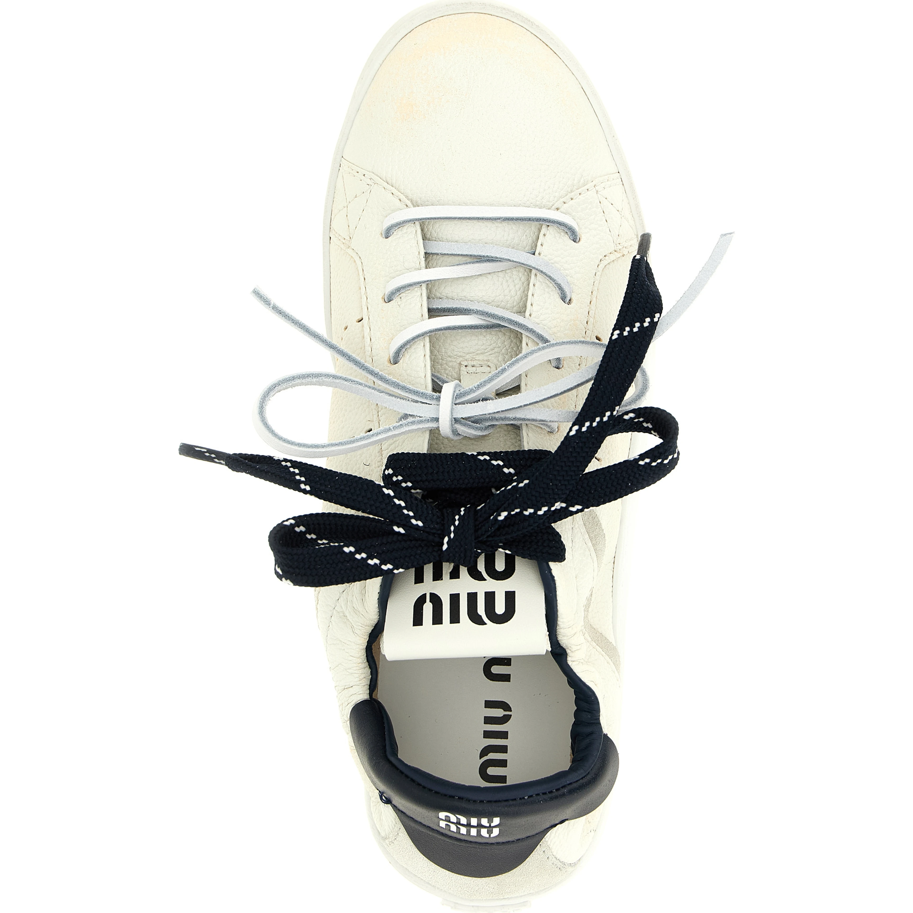 Blue Calfskin Sneakers