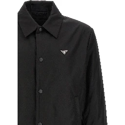 Black Polyamide Shell Jacket