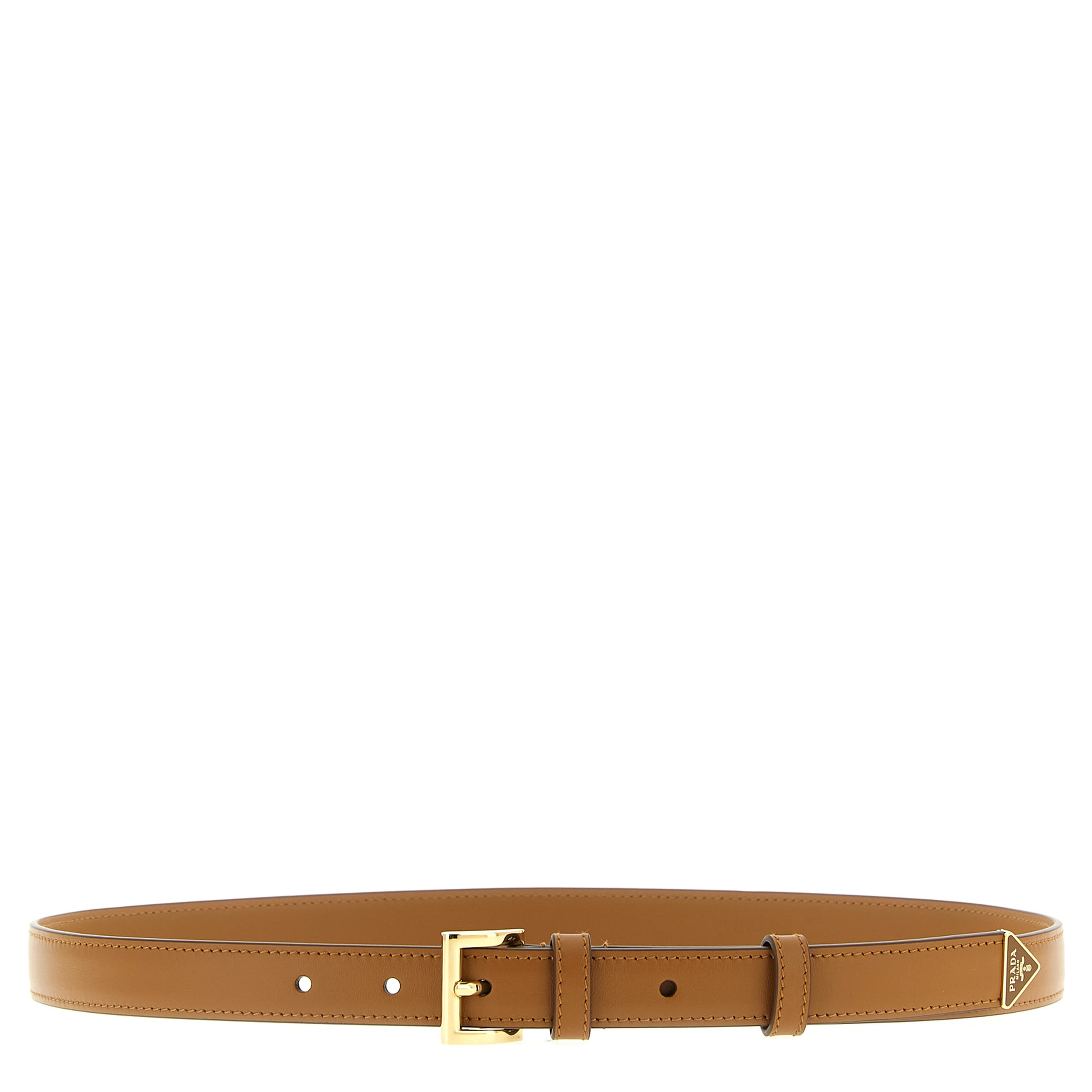 Brown Calfskin Regular Belt