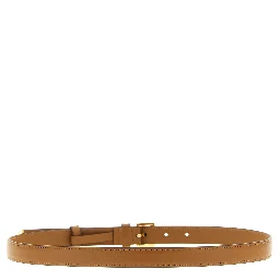 Brown Calfskin Regular Belt