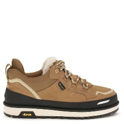 Brown Calf Leather Bos Taurus Athletic Sneakers
