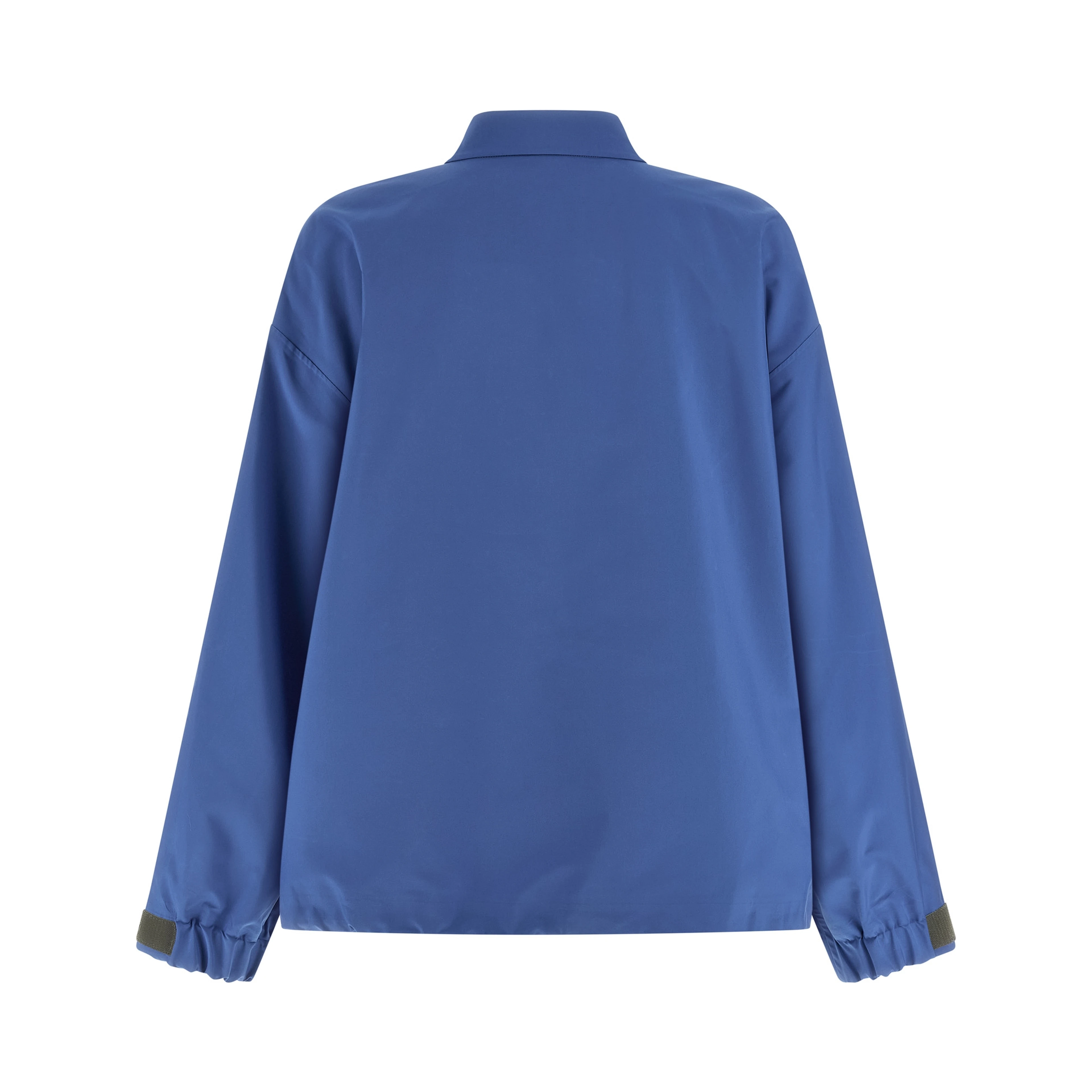 Blue Recycled Polyester Shell Jacket