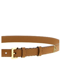 Brown Calfskin Regular Belt