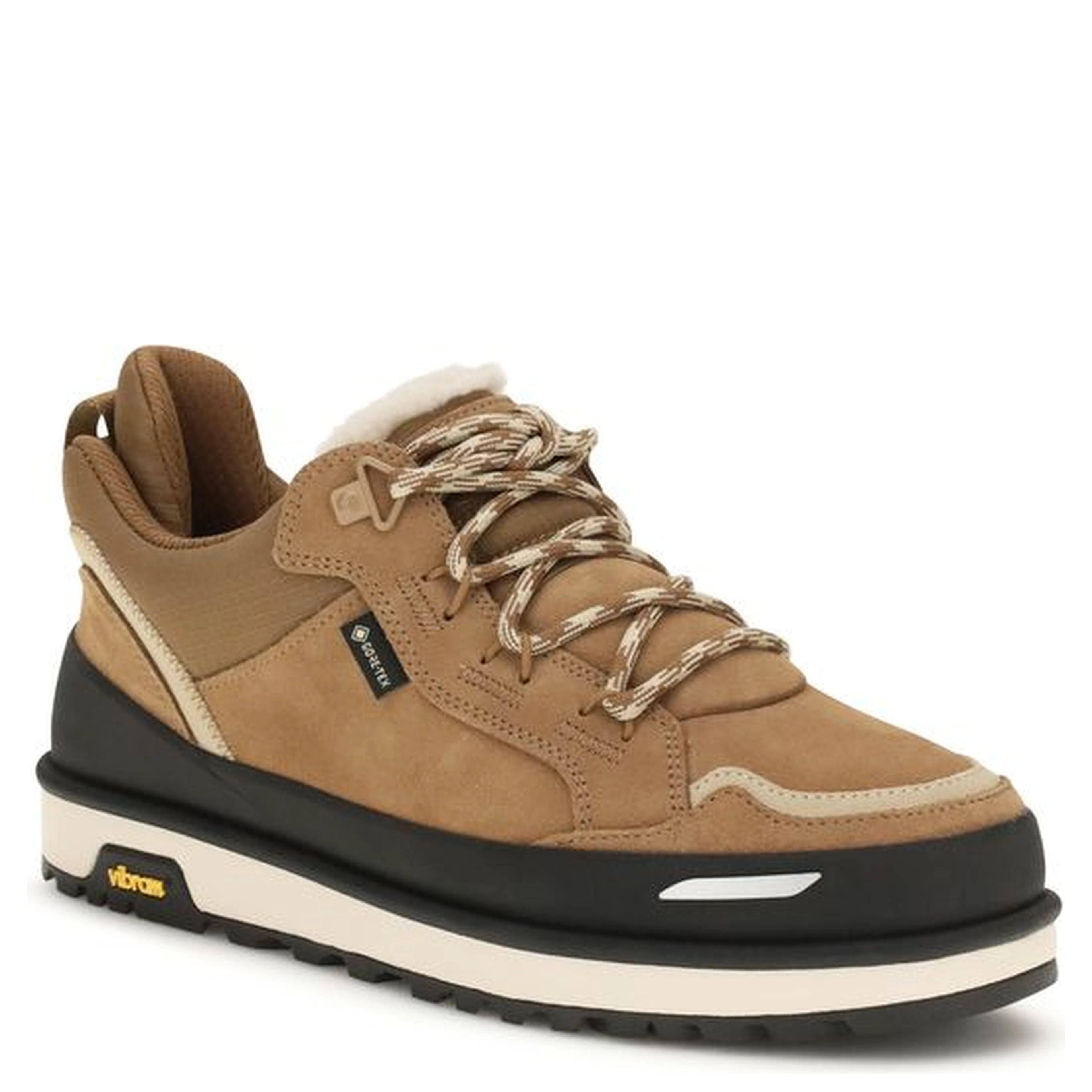 Brown Calf Leather Bos Taurus Athletic Sneakers