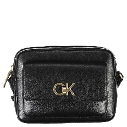 Black Recycled Polyester Women Handbag