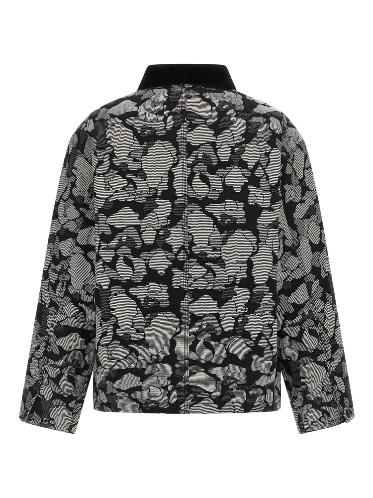 Gray Cotton Full-Length Jacket alternative