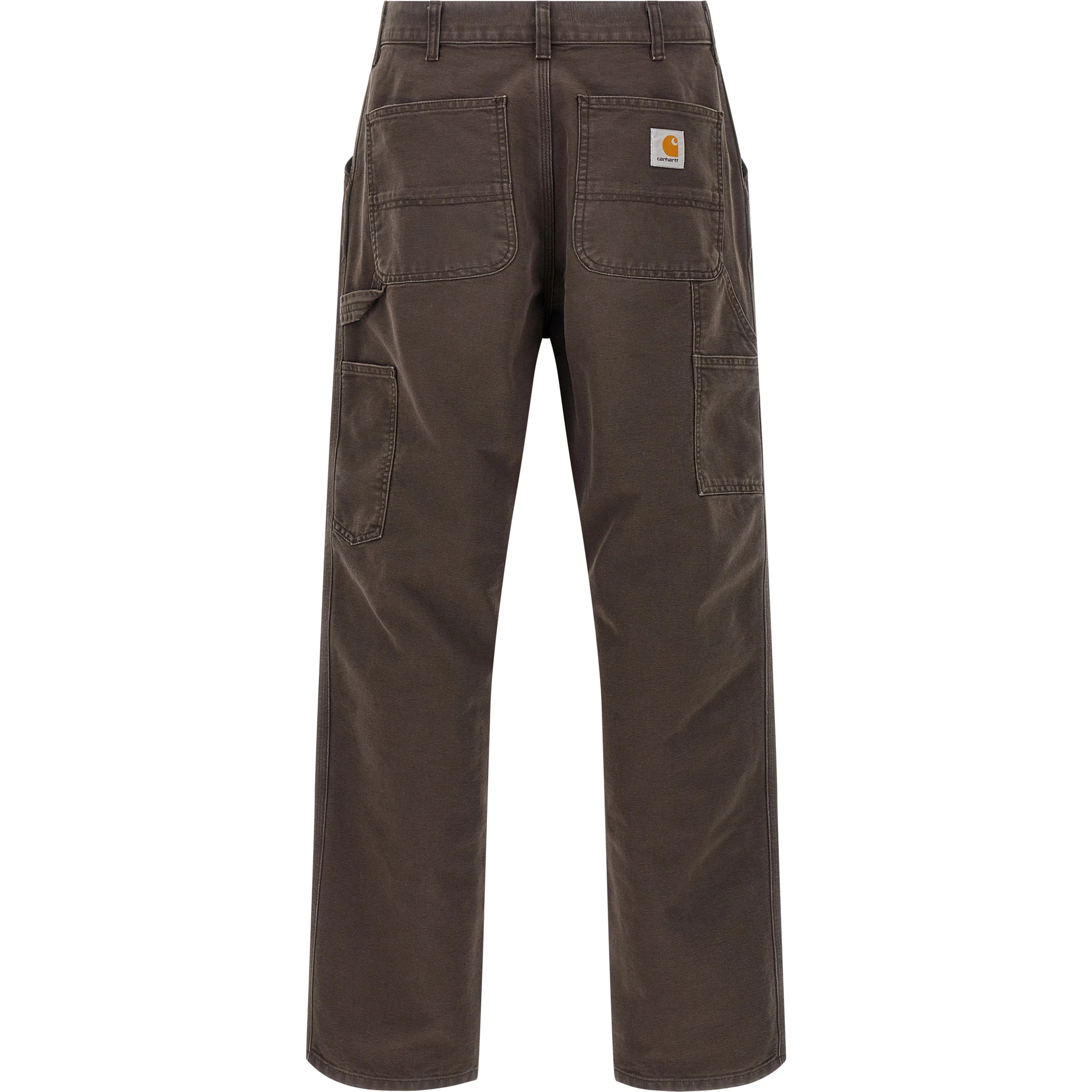 Brown Organic Cotton Casual Pants