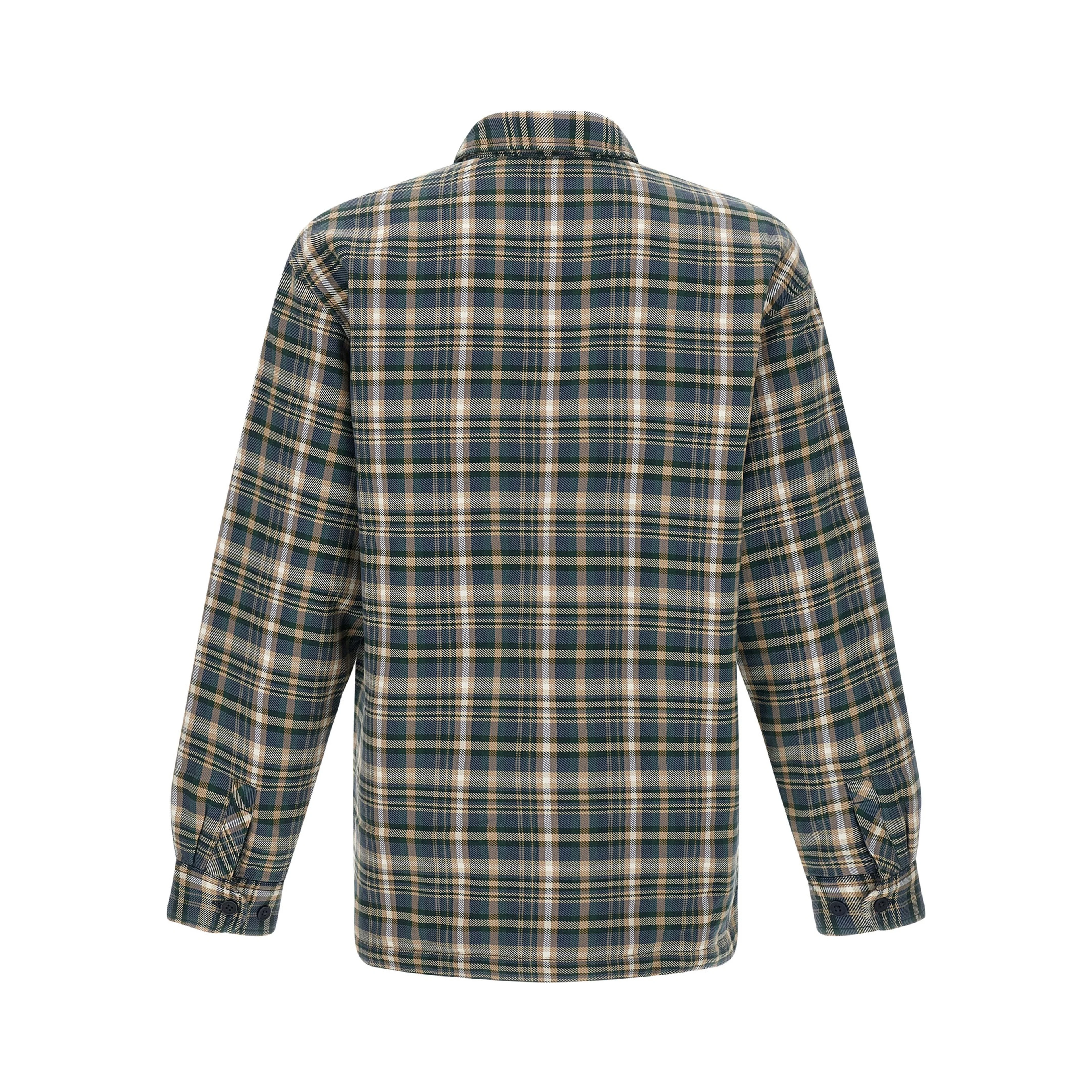Multicolor Cotton Full-Length Jacket