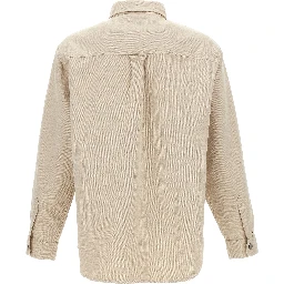 Beige Cotton Shirt