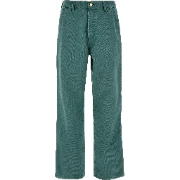 Bicolor Organic Cotton Casual Pants