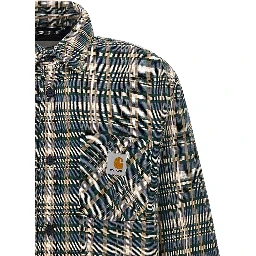 Multicolor Cotton Full-Length Jacket