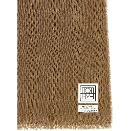 Brown Virgin Wool Foulard