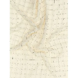 White Wool Foulard