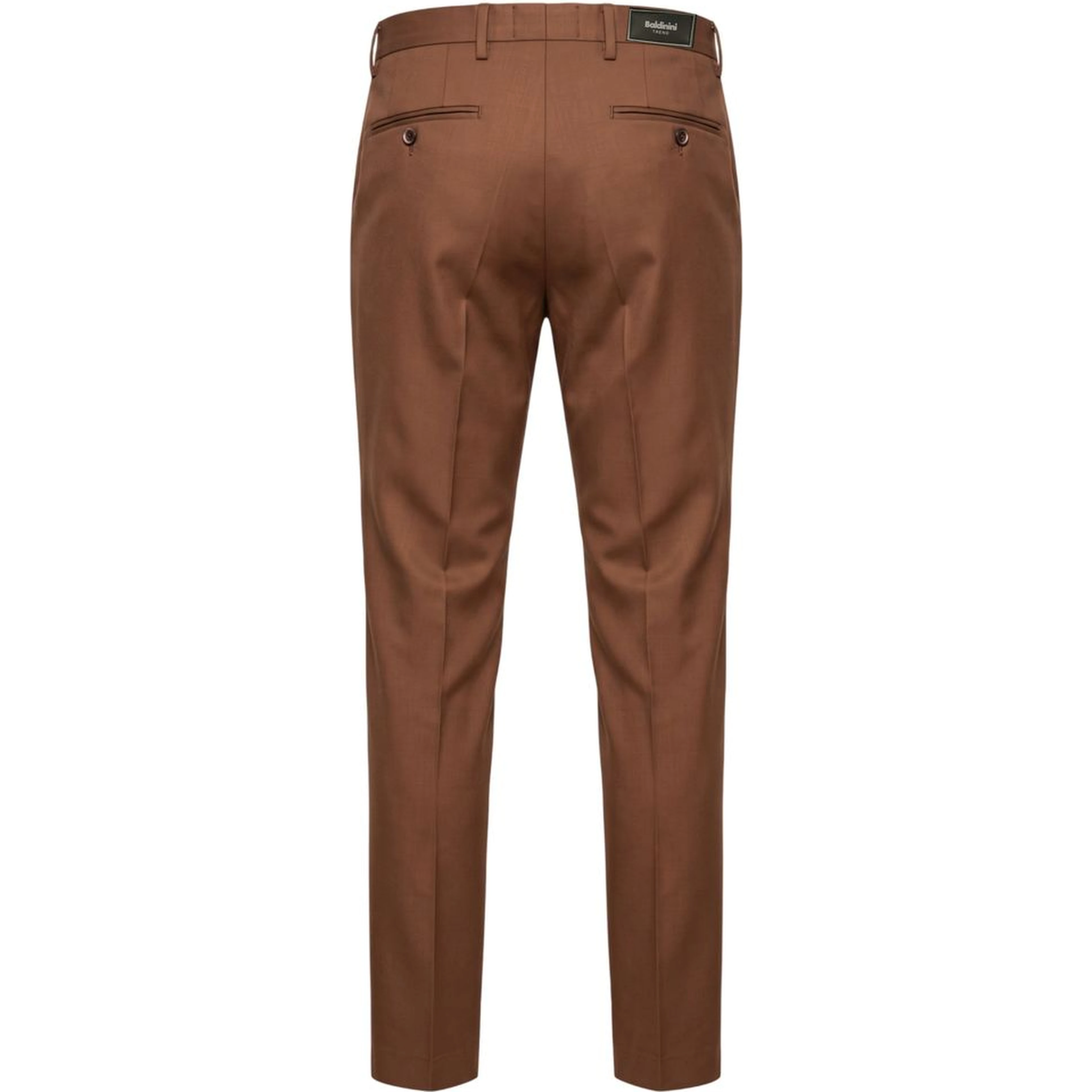 Brown Viscose Men's Pant