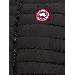 Black Polyamide Sleeveless Jacket