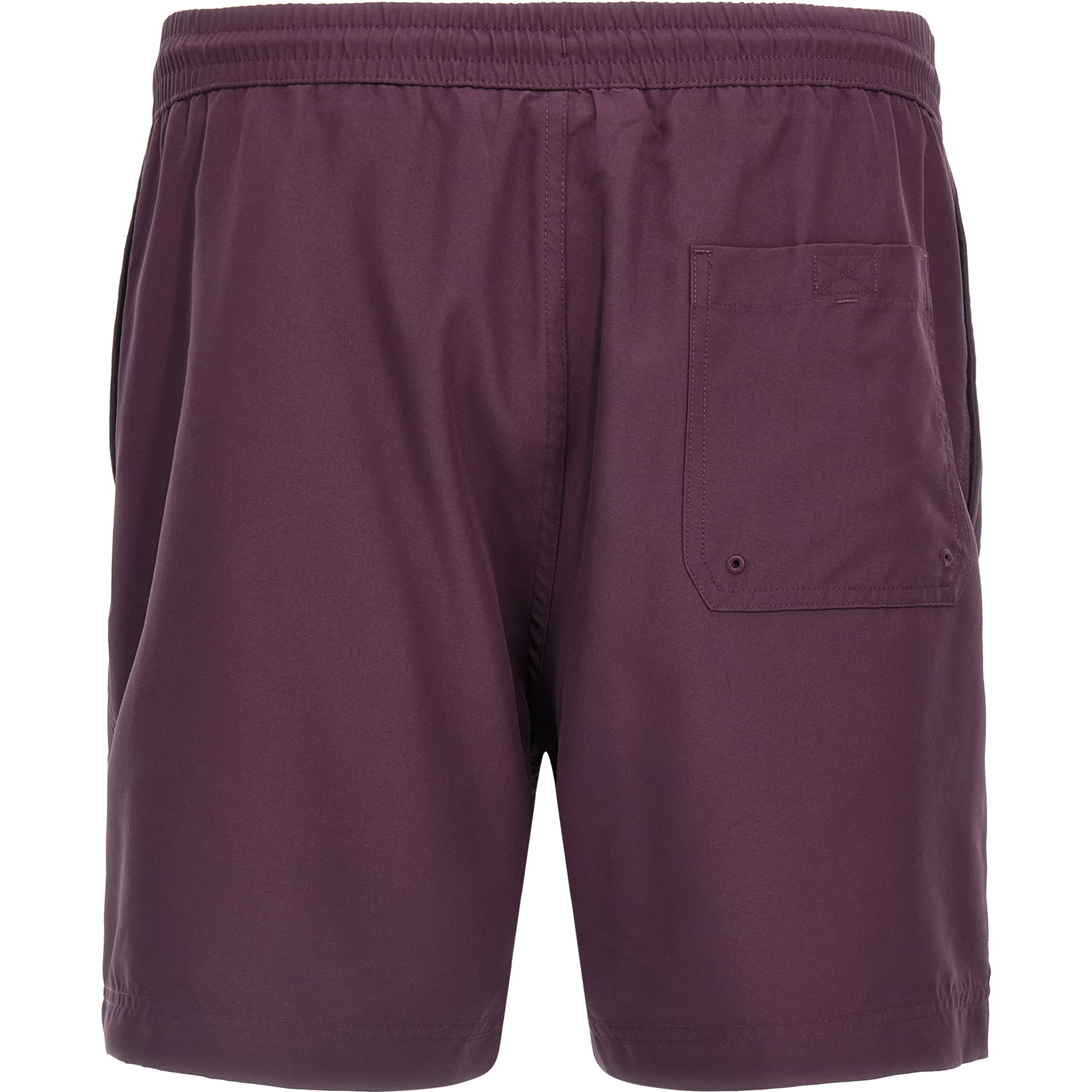 Purple Polyester Shorts