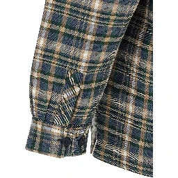 Multicolor Cotton Full-Length Jacket