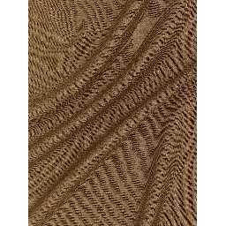 Brown Virgin Wool Foulard