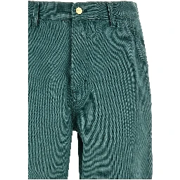 Bicolor Organic Cotton Casual Pants