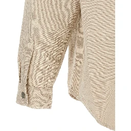 Beige Cotton Shirt