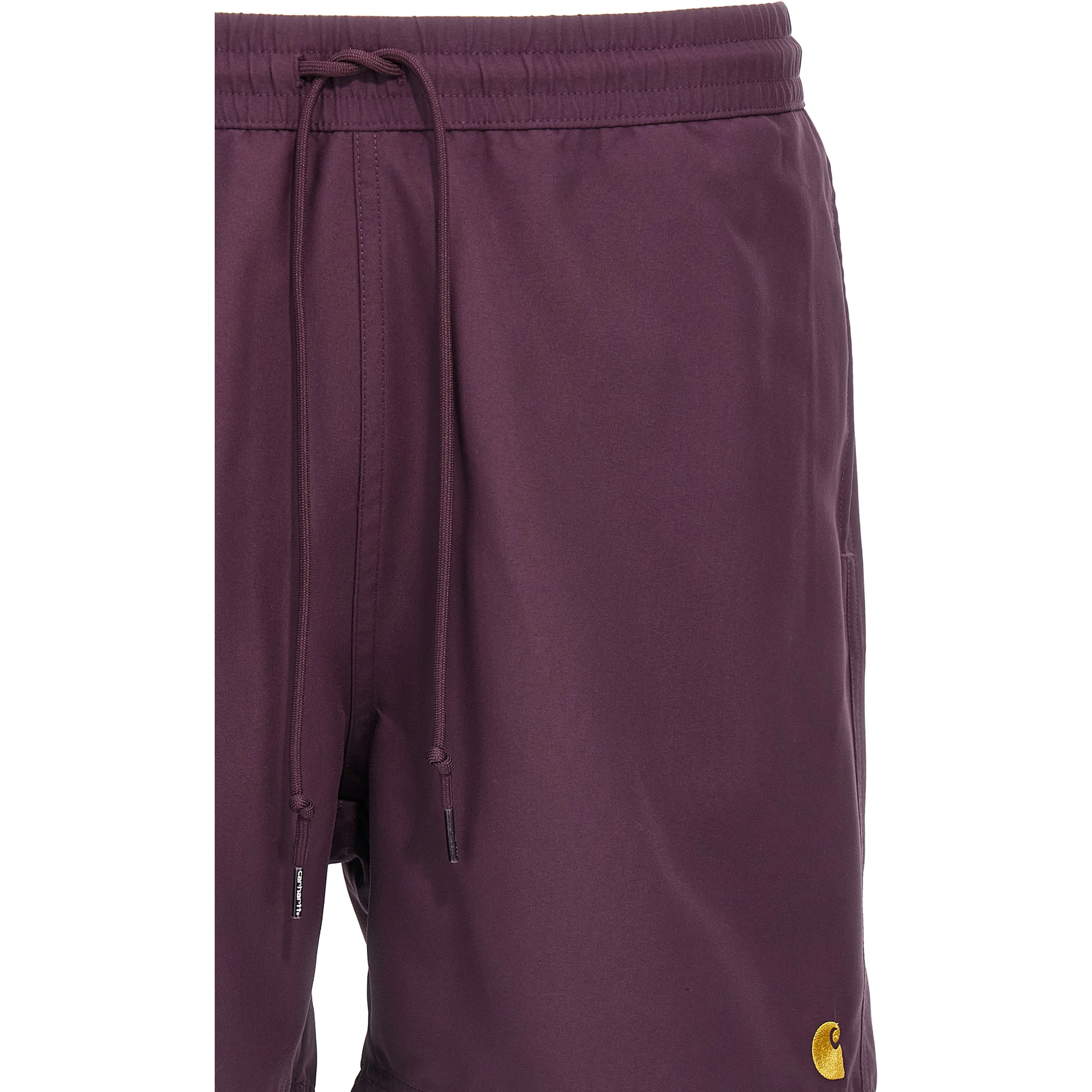 Purple Polyester Shorts