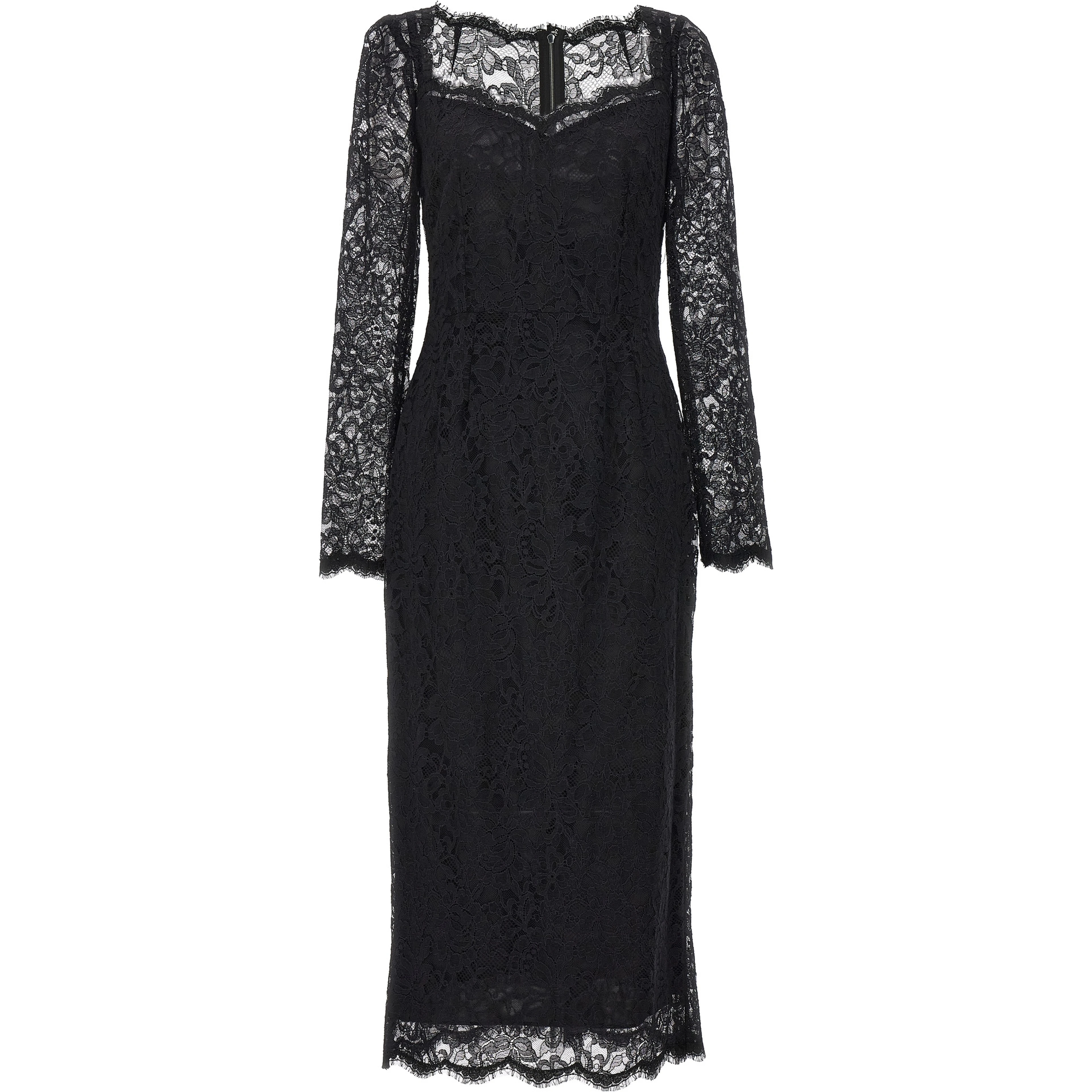 Black Polyamide Casual Dress