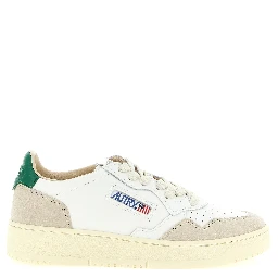 Multicolor Calfskin Low Top Sneakers