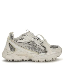 Beige Acetate Athletic Sneakers