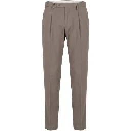 Grey Viscose Men Pants