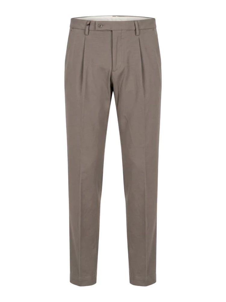 Grey Viscose Men Pants