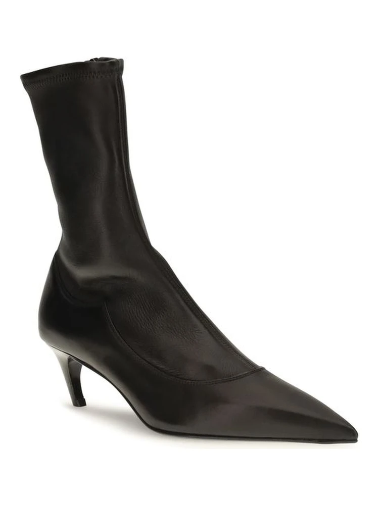 Black Calf Leather Bos Taurus Ankle Boots alternative